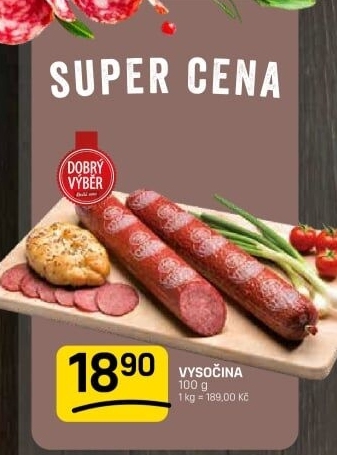 Salám vysočina Dobrý Výběr