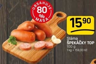 Špekáčky Top Sláma