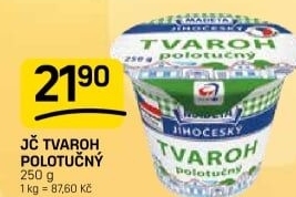 Tvaroh polotučný Jihočeský Madeta