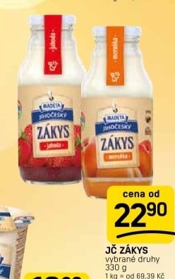 Zákys Jihočeský ochucený Madeta