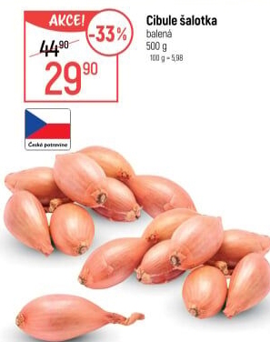 Cibule šalotka