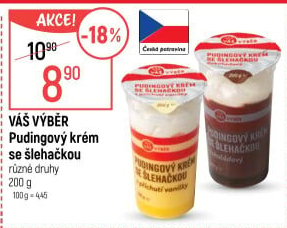 Dezert se šlehačkou Váš Výběr