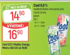 Nealkoholické pivo ochucené Staropramen Cool