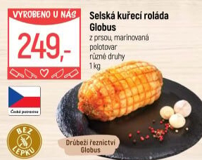 Selská kuřecí roláda Globus