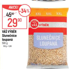 Slunečnice loupaná Váš Výběr