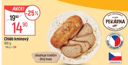 Chléb kmínový