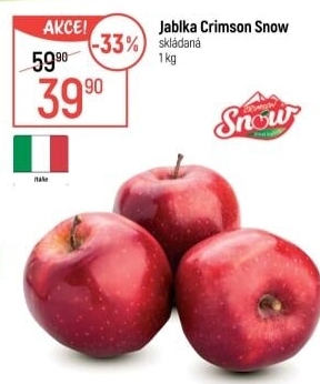 Jablka Crimson Snow