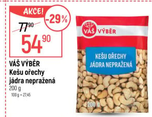 Kešu Váš Výběr