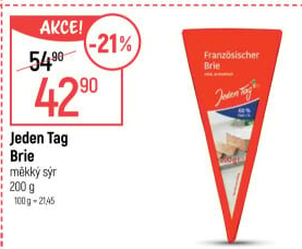 Sýr Brie Jeden Tag