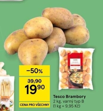 Brambory Tesco