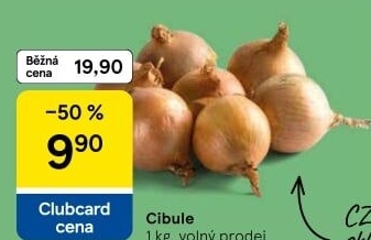 Cibule kuchyňská žlutá
