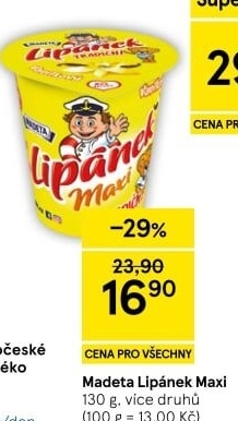 Dezert Lipánek Madeta