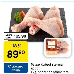 Kuřecí stehna Tesco