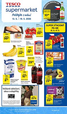 akční leták Tesco 13.5.2026-19.5.2026