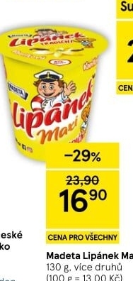 Dezert Lipánek Madeta