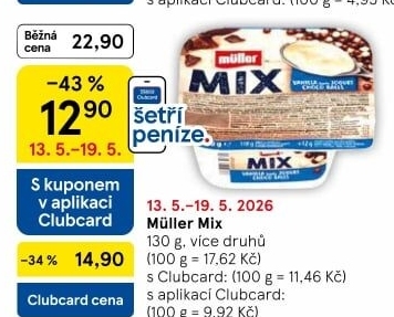 Jogurt Müller Mix