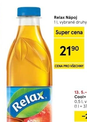 Nápoj ovocný Relax