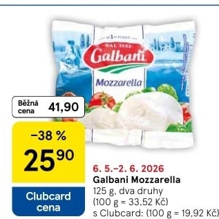 Sýr Mozzarella Galbani