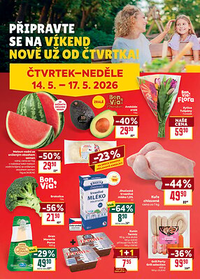 akční leták BILLA 13.5.2026-19.5.2026