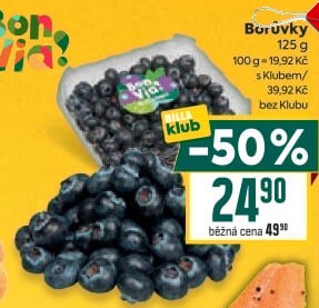 Borůvky Billa Bonvia