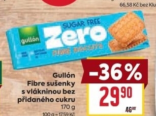 Sušenky bez lepku a cukru Fibre Gullón