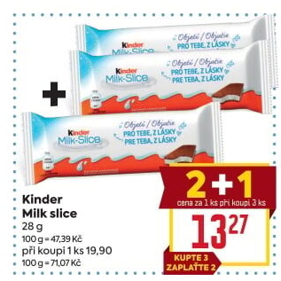 Řez mléčný Kinder