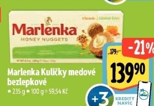 Kuličky bez lepku Marlenka