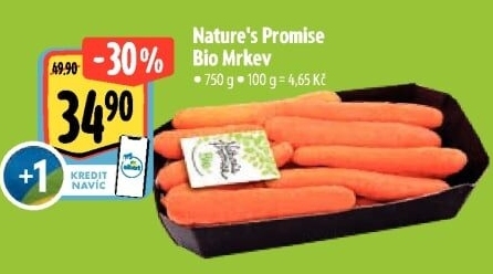 Mrkev bio Nature'