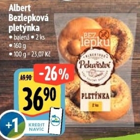 Pletýnka bez lepku Albert