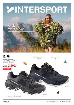 akční leták Intersport 13.5.2026-24.5.2026