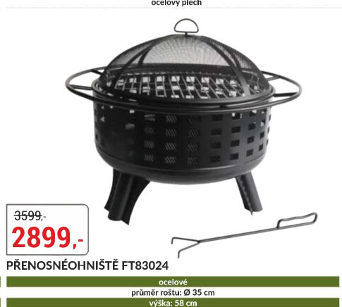 Přenosné ohniště