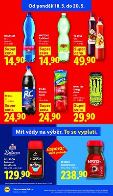 akční leták Lidl 18.5.2026-20.5.2026