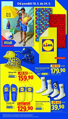 akční leták Lidl 18.5.2026-20.5.2026