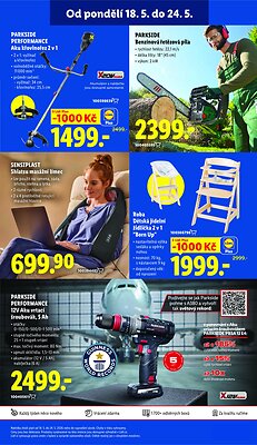 akční leták Lidl 18.5.2026-20.5.2026