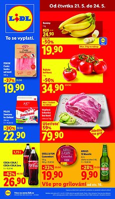 akční leták Lidl 21.5.2026-24.5.2026