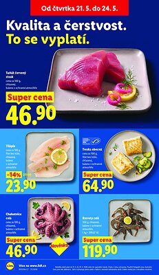 akční leták Lidl 21.5.2026-24.5.2026